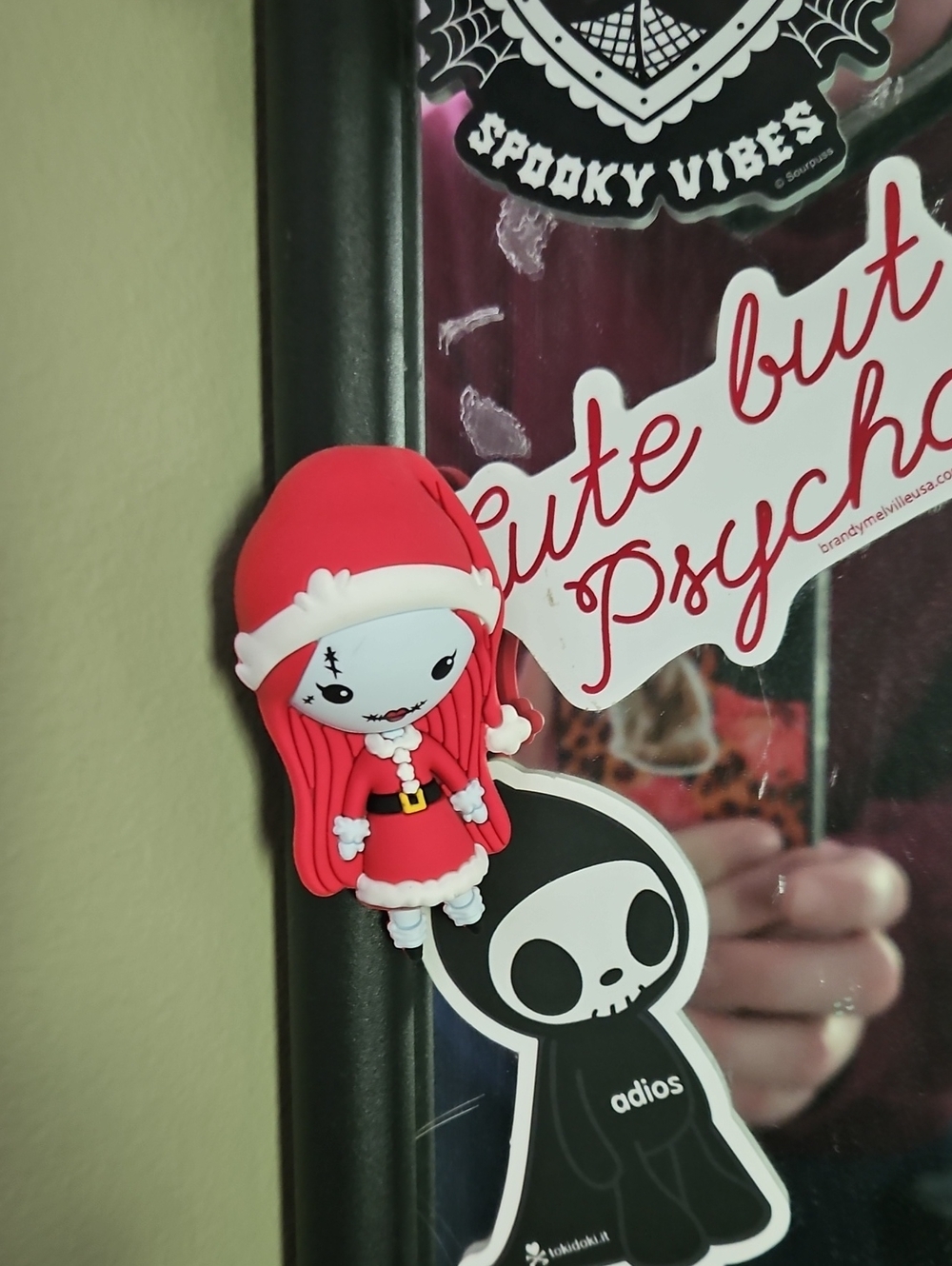 The Nightmare Before Christmas Sally Holiday Magnet